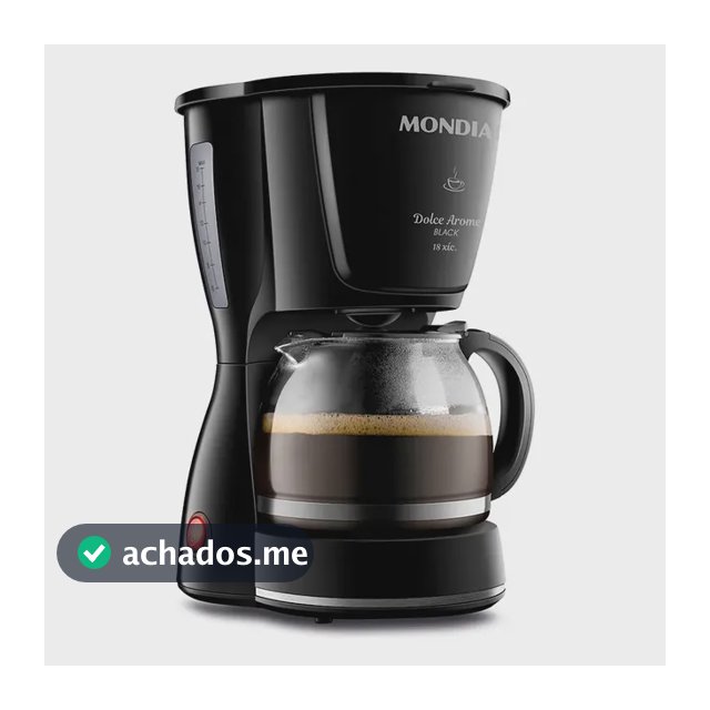 Cafeteira Elétrica Dolce Arome Mondial 550W - C-30-18X-FB
