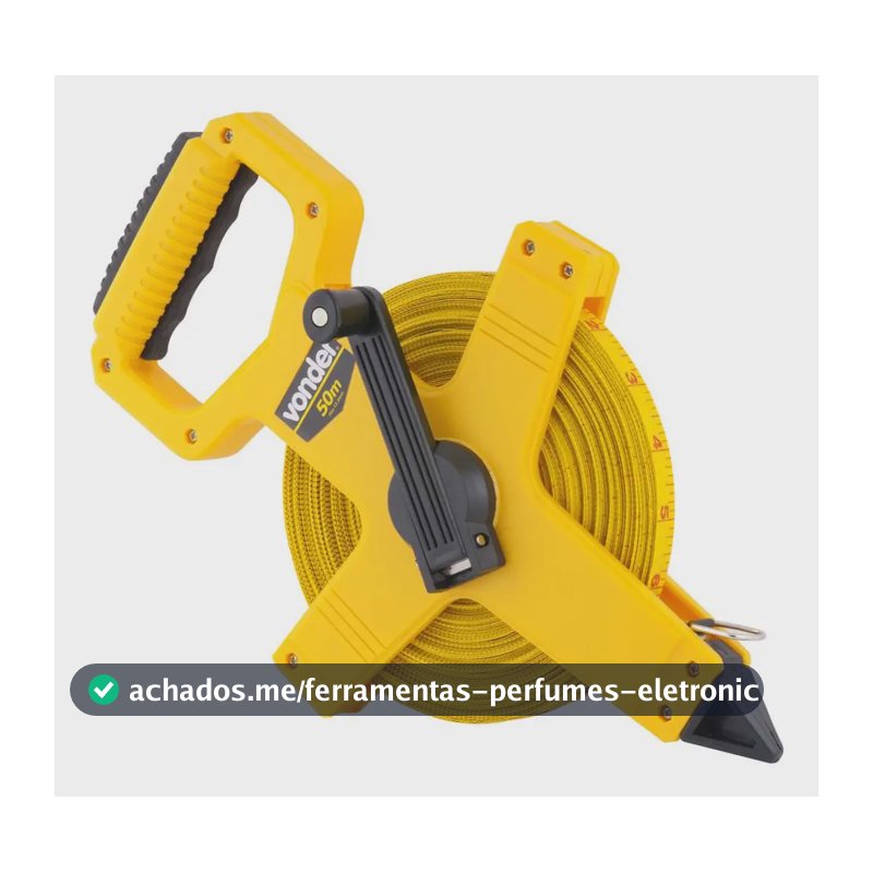 Trena Longa De Fibra Vonder 50 Metros Reforçada Profissional