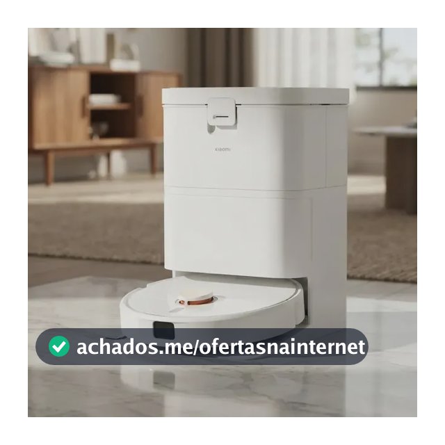 Aspirador Robô Xiaomi Robot Vacuum H50 com Mapeamento Inteligente e Wi-Fi