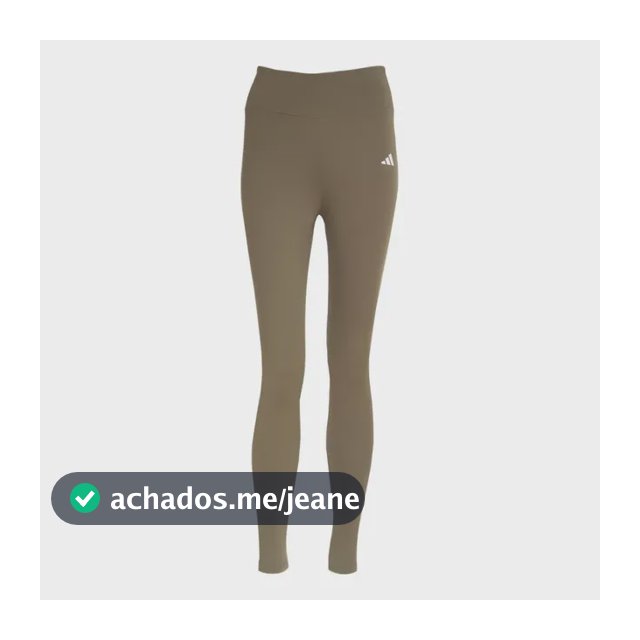 Calça Legging Treino De Poliamida adidas