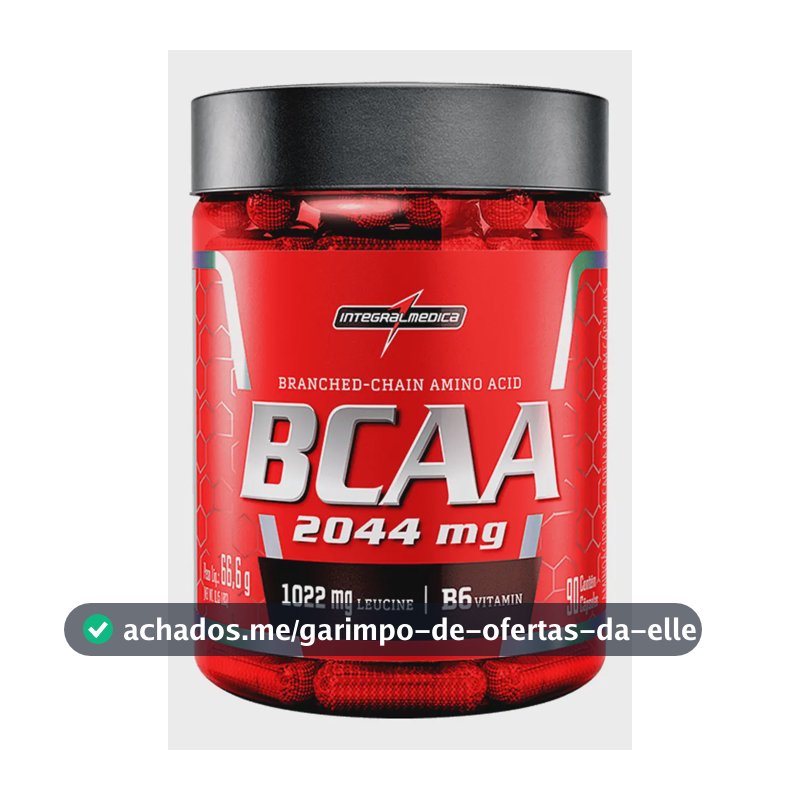 BCAA 2044mg Integralmédica BCAA 2044mg 90 Cápsulas