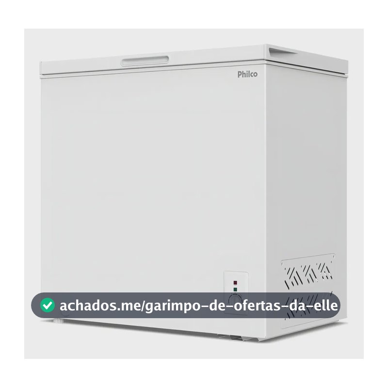 Freezer Philco Horizontal Pfh205b 199l Cor Branco
