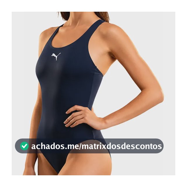 Maiô Nadador Puma Proteção Uv50+ Xtra Life Feminino Adulto