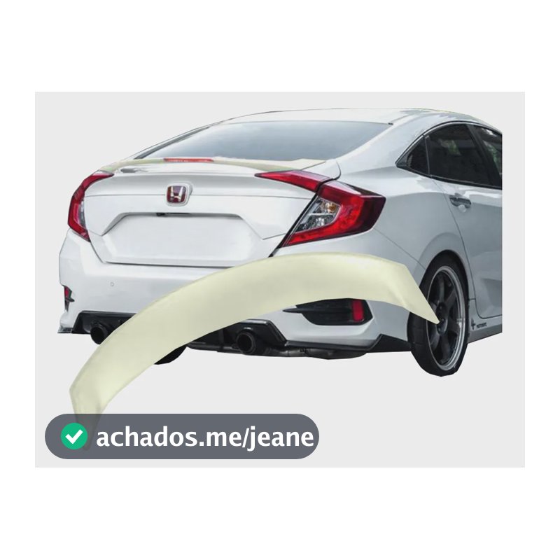 Acessórios Honda Civic G10 2017 18 19 20 21 22 Aerofolio Top