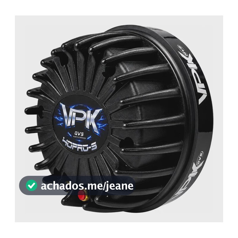 Corneta Vpk Qvs 40pro S 200w Rms Som Automotivo Preto