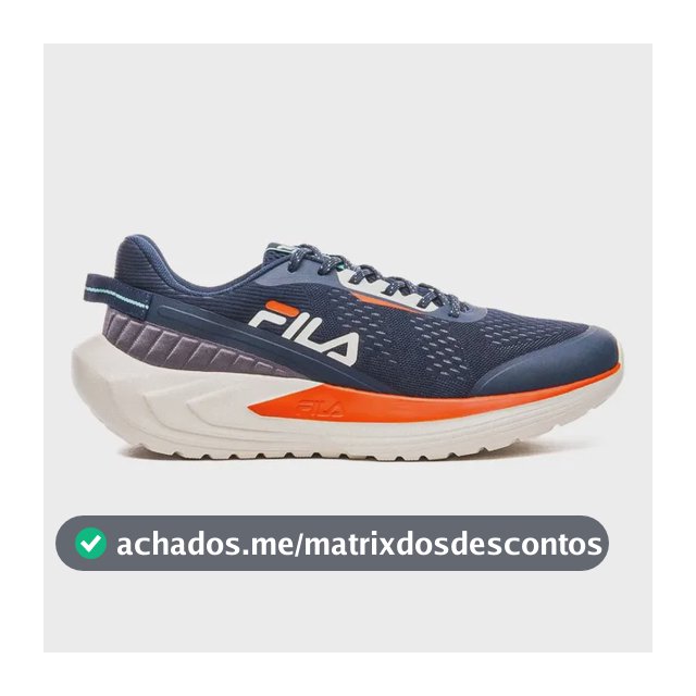 Tênis Fila Diffusion Masculino Original Corrida Confortável