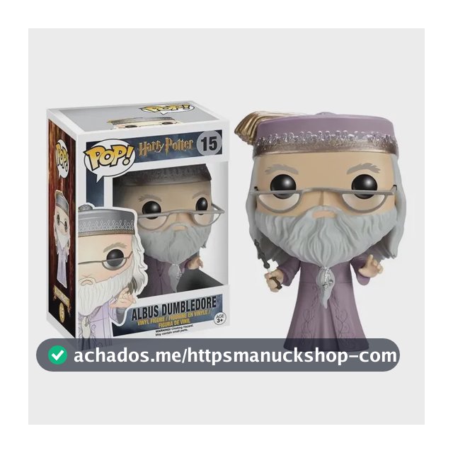 Boneco Funko Pop! Albus Dumbledore de Harry Potter para Colecionar#15