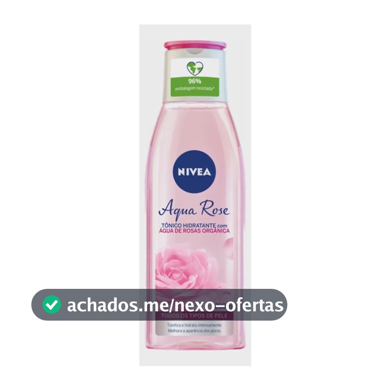Nivea Aqua Rose Tônico Hidratante - 200ml Tipo De Pele Todo Tipo De Pele