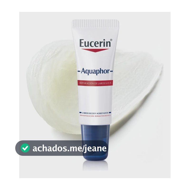 EUCERIN Aquaphor Reparador Labial 10ml - Repara e protege os lábios ressercados