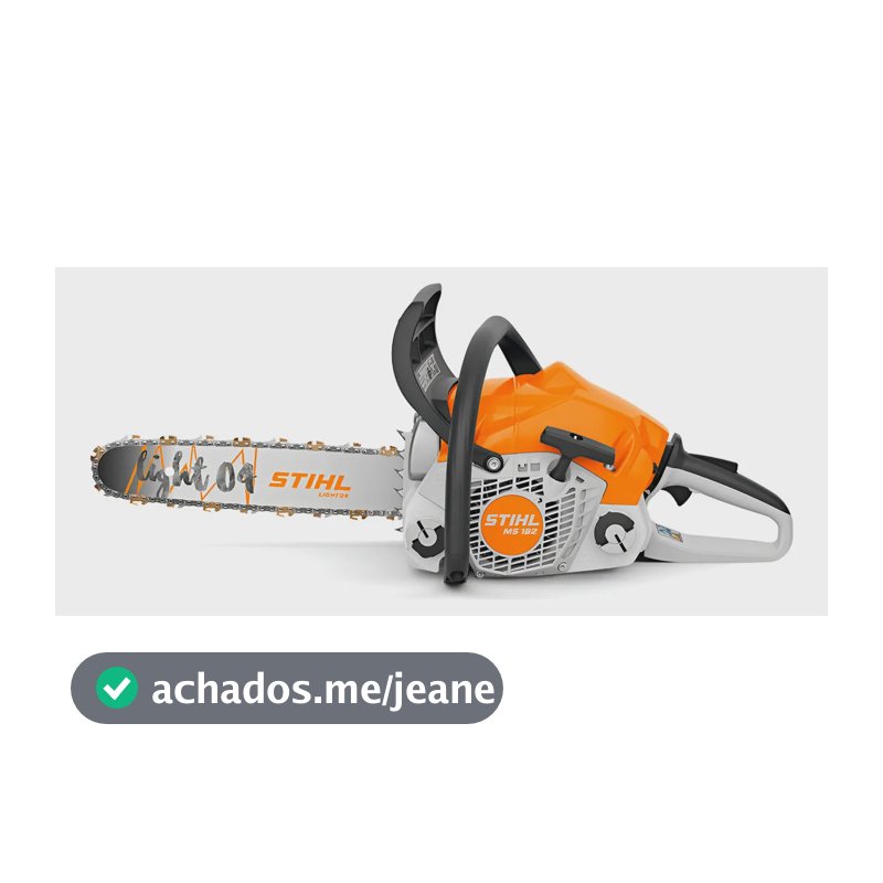 Motosserra Gasolina Combustão Stihl Ms 182 35.8cc Sabre 40cm