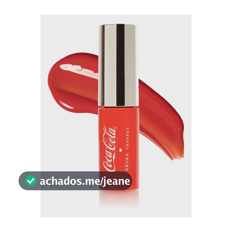 Óleo Labial Oil Tint Bruna Tavares + Coca Cola 4,75ml Iconic