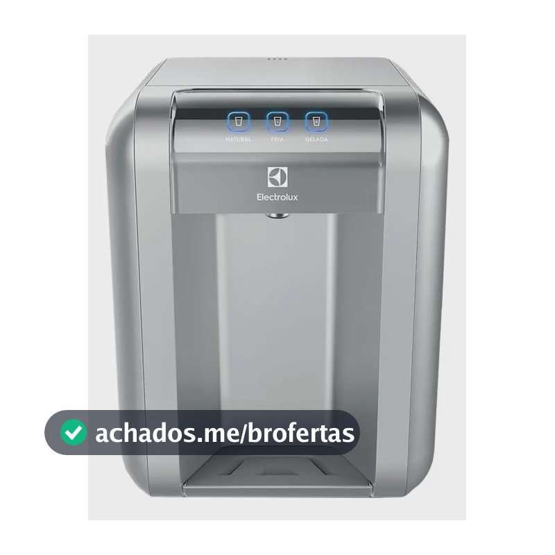 Purificador De Água Electrolux Gelada/fria/natural Pe11x Bivolt Prateado