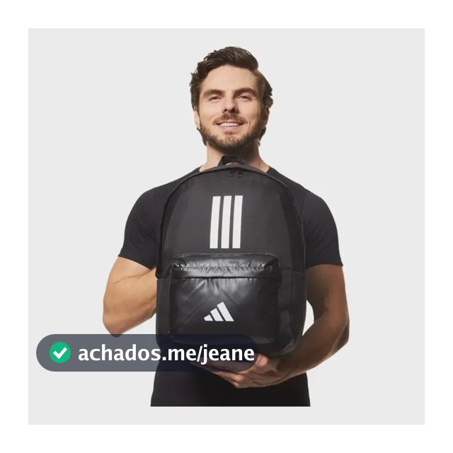 Mochila Clássica Treino 3 Listras Adidas