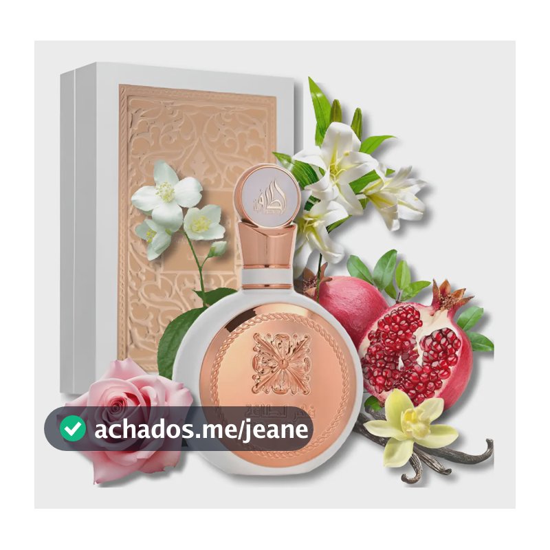 Perfume Árabe Feminino Lattafa Fakhar Rose 100ml De Alta Fixação - Eau de parfum Para Mulheres