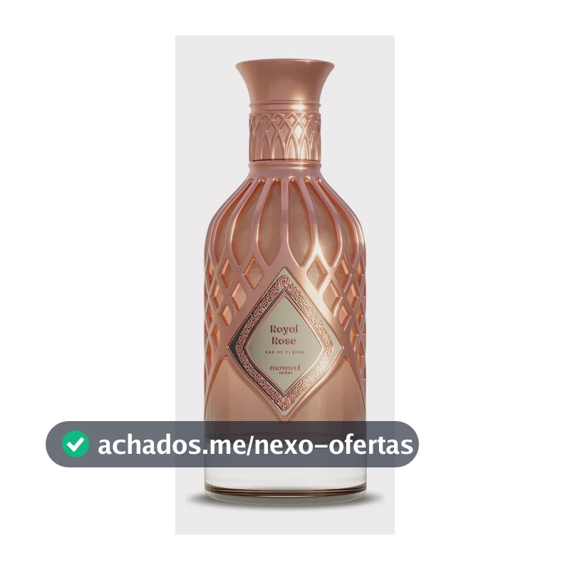 Perfume Árabe Mawwal Royal Rose 100ml Edp Unissex