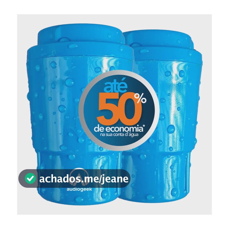 Kit 2 Bloqueadores De Ar Premium Redutor De Conta D'água