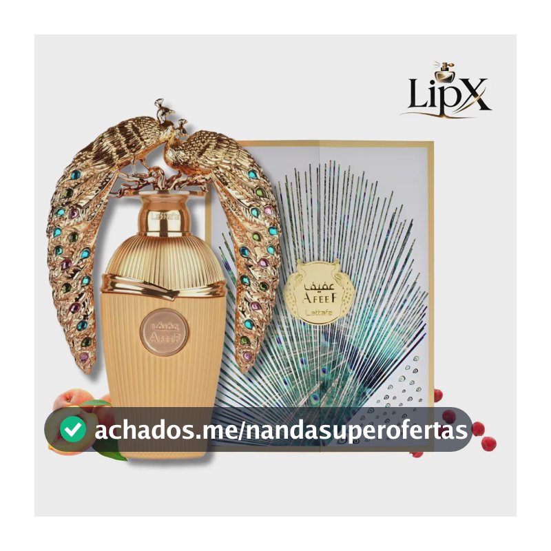 Perfume Árabe Afeef Eau De Parfum Lataffa 100ml