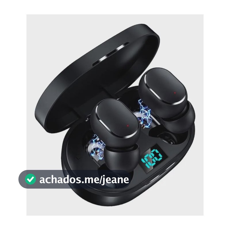 Fone de Ouvido Gamer Kapbom KA-999 Bluetooth 5.0 In-Ear Preto