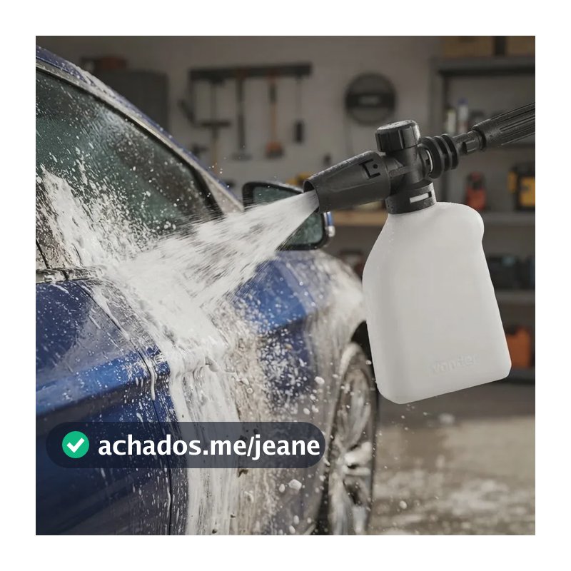 Aplicador Detergente Lavadora Alta Pressão Vonder 400ml Cor Transparente