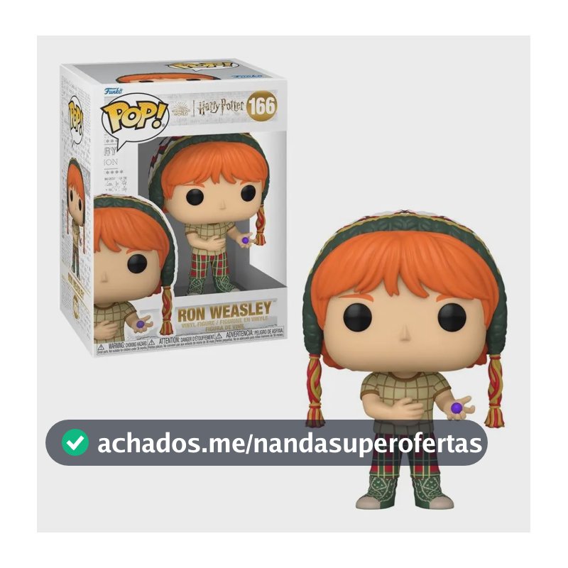 Boneco Funko Pop! Harry Potter Ron With Candy 166