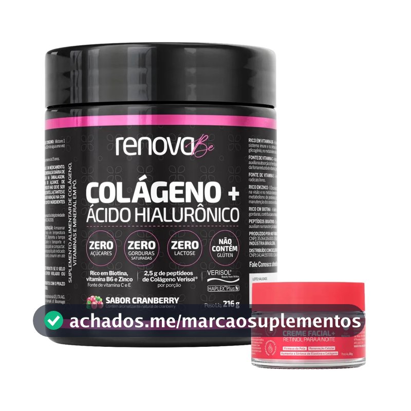Colágeno Renova Be com Verisol e Ácido Hialurônico