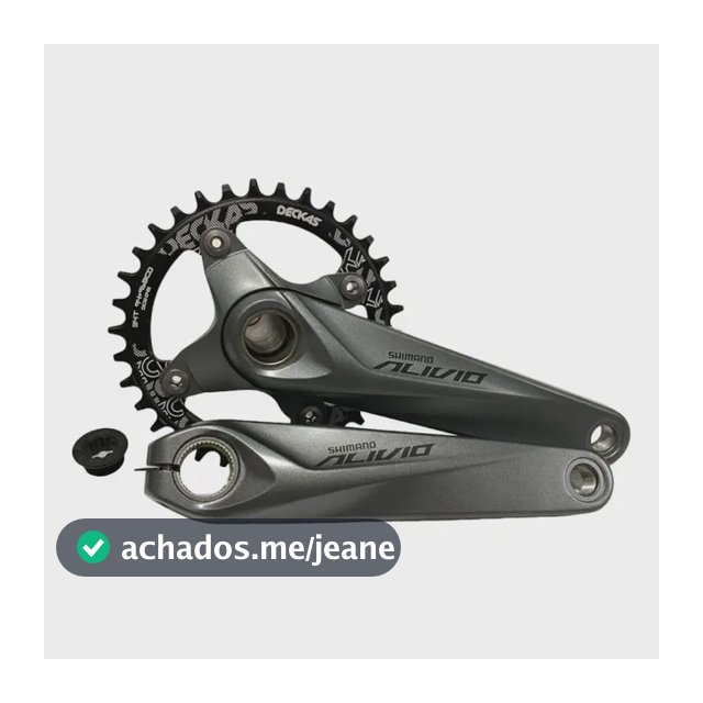 Pedivela Shimano Alivio Fc-m4050 Coroa Single Deckas 8 A 12v