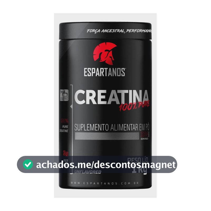 Creatina Espartanos em pó Sem sabor x 1kg