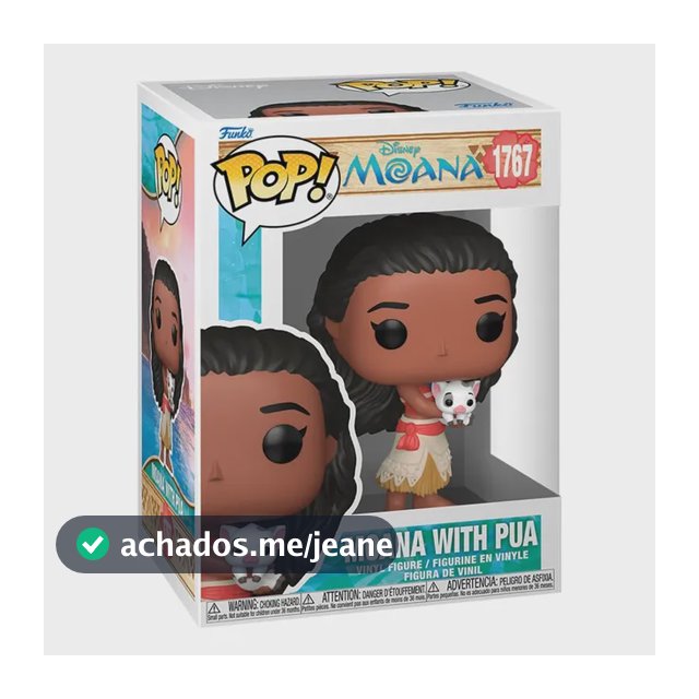 Funko Pop Moana With Pua #1767 Disney Moana