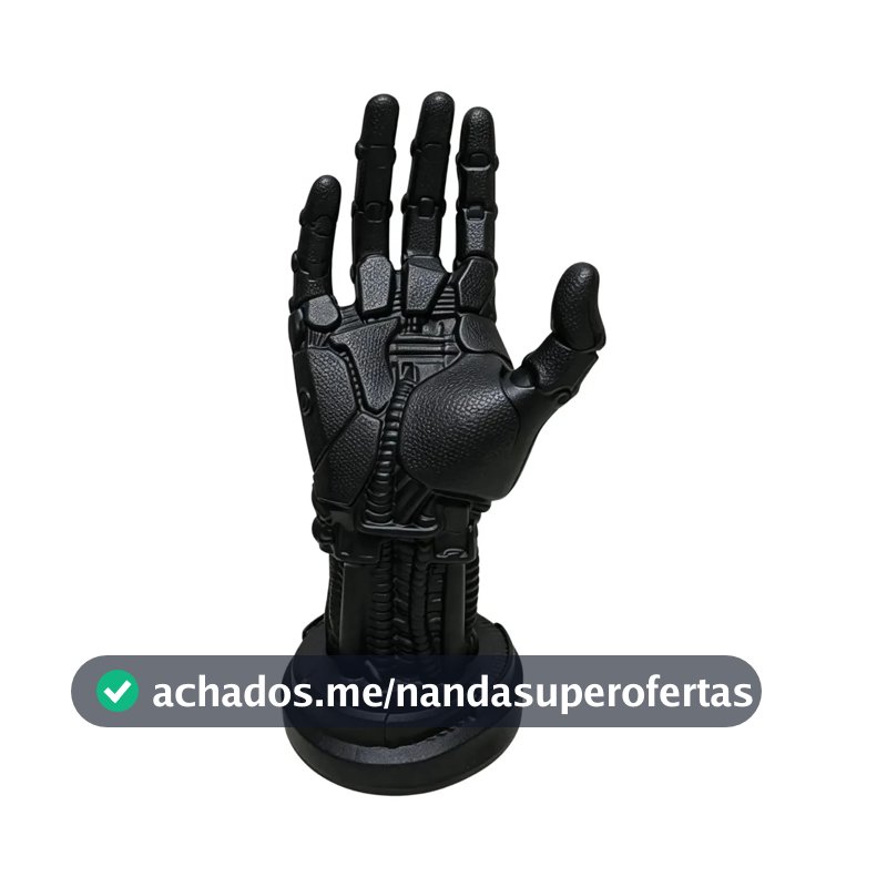 Suporte Mão Robótica para Controle Ps4 Ps5 Xbox Headsets Preto