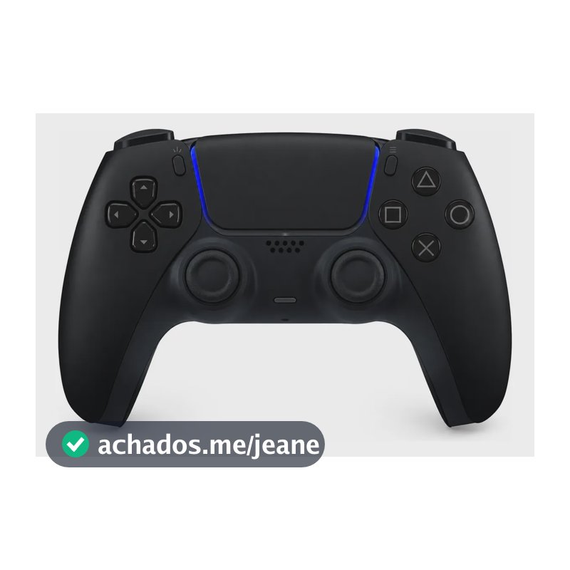 Controle Joystick Sony Playstation Dualsense Midnight Black Preto