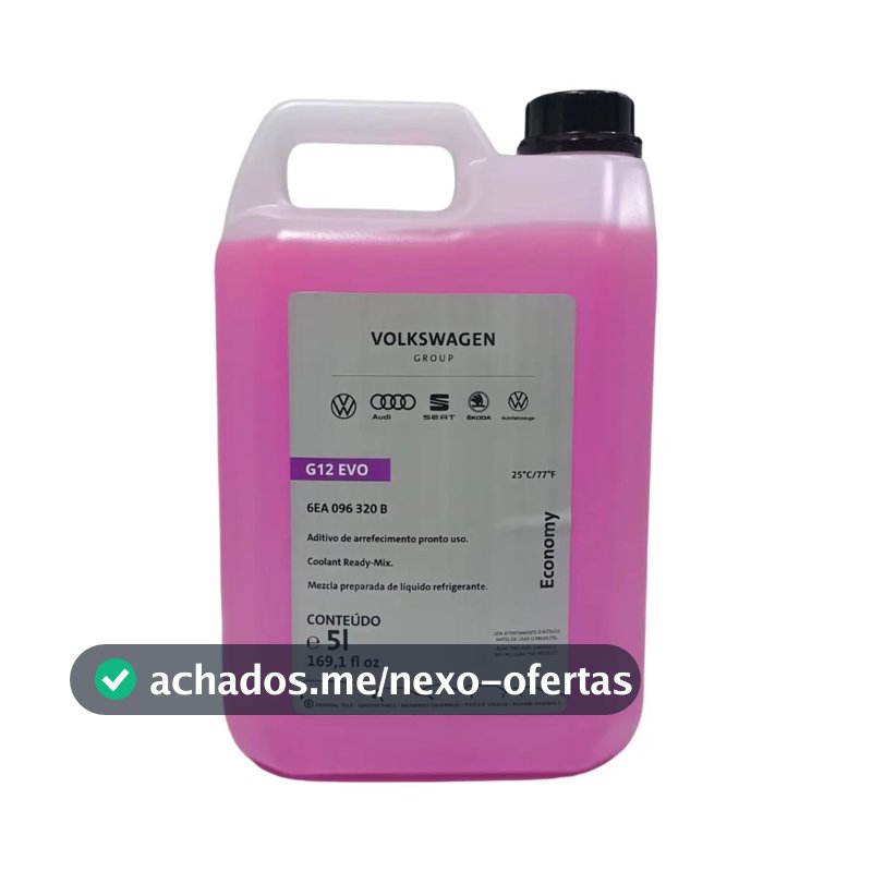 Líquido Refrigeração Aditivo Radiador Pronto Para Uso 5L Rosa Fúcsia