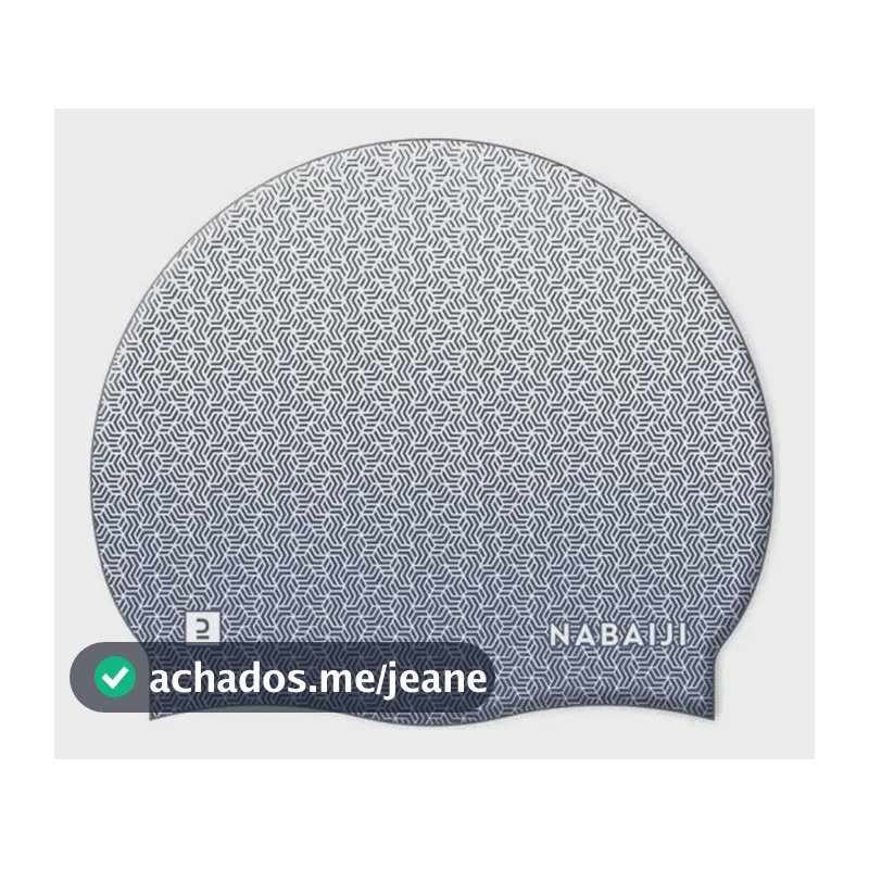 Touca de Natação Silicone 500 Nabaiji Azul Tamanho Único para Adultos