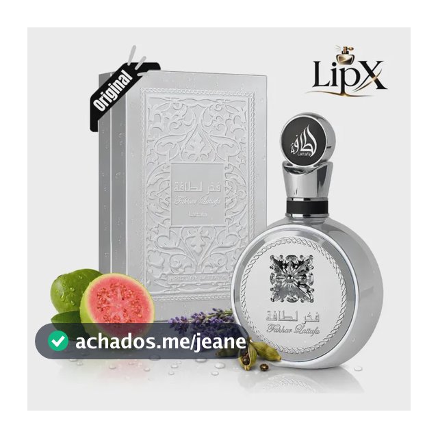 Perfume Arabe Fakhar Platin Masculino 100ML Com Nf