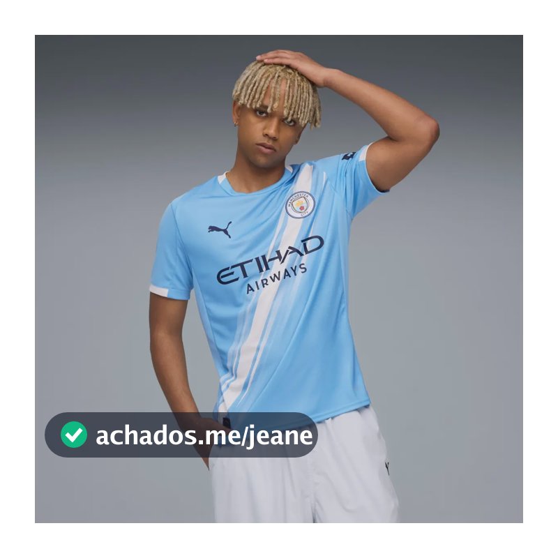 Camisa Manchester City Torcedor Puma Team Light Blue-puma White Mcfc Gg