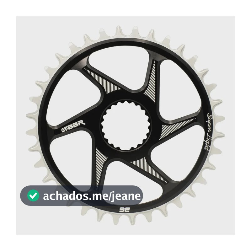 Coroa Direct Mount Shimano 36t Bbr Offset 3mm Mtb 1x Preto