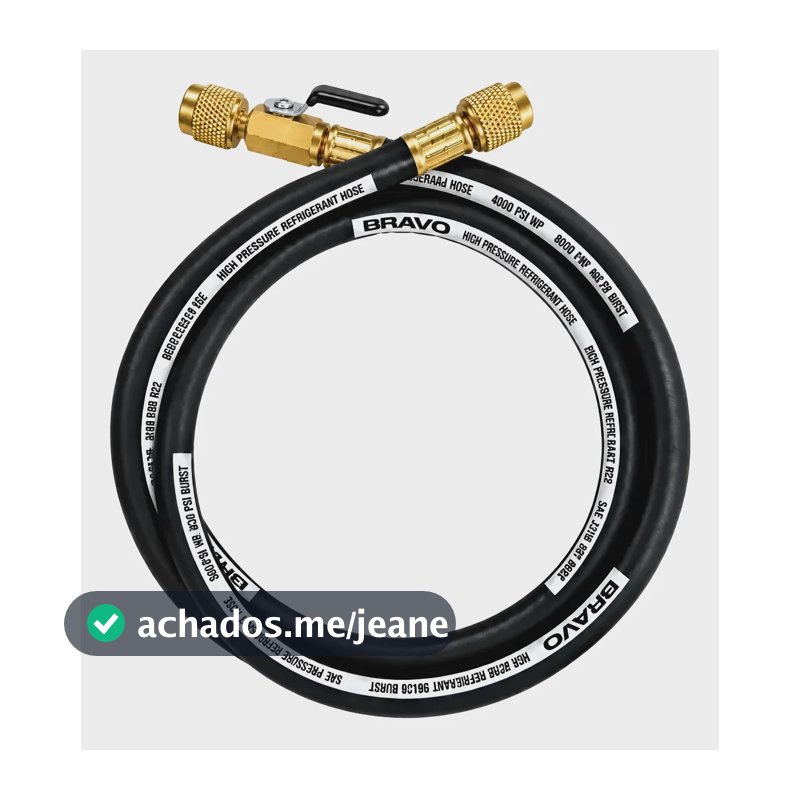 Mangueira De Vácuo Bravo Extreme Flow 3/8  X 1/4  C/registro Preto
