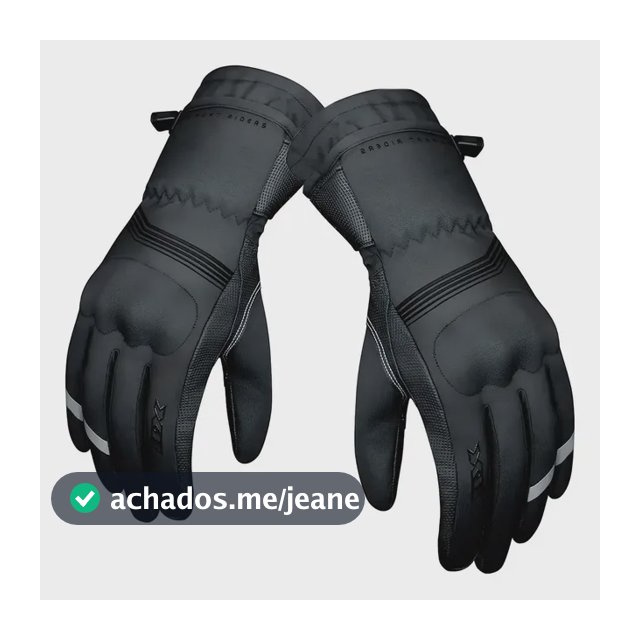 Luva X11 Dry Tech Motoqueiro Moto Motociclista Flexibilidade Cor Preto Tamanho G-l