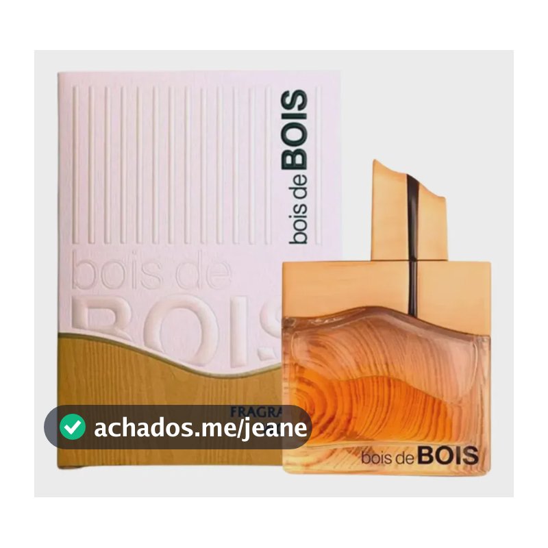Fragrância World Bois De Bois EDP 100 ml