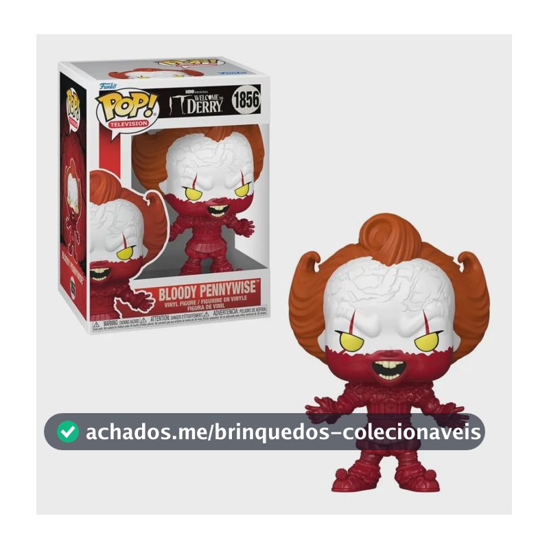 Boneco Funko Pop! Bem-vindos À Derry - Pennywise Sangrento
