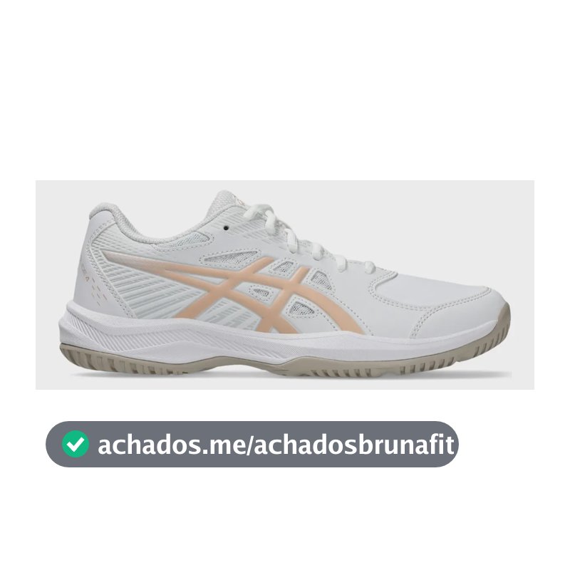 Tênis Feminino Court Slide 4 Asics Branco Liso 37 Br