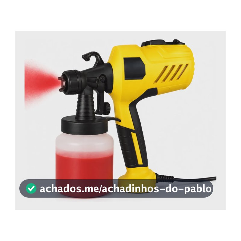 Pistola De Pintura 400w Profissional Elétrica Pulverizadora 800ml Regulações De Spray Prevenção De Refluxo Para Projetos De Renovação Doméstica 110v Marca Colpaq