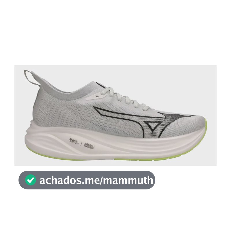 Tênis Mizuno Neo Zen 2 Masculino Oferta Total Branco 42 Br