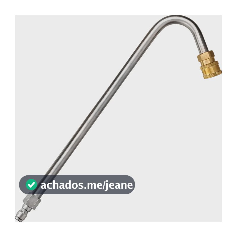 Tubeira Extensora Curva Ângulo 135 Graus 40cm Engate Rápido