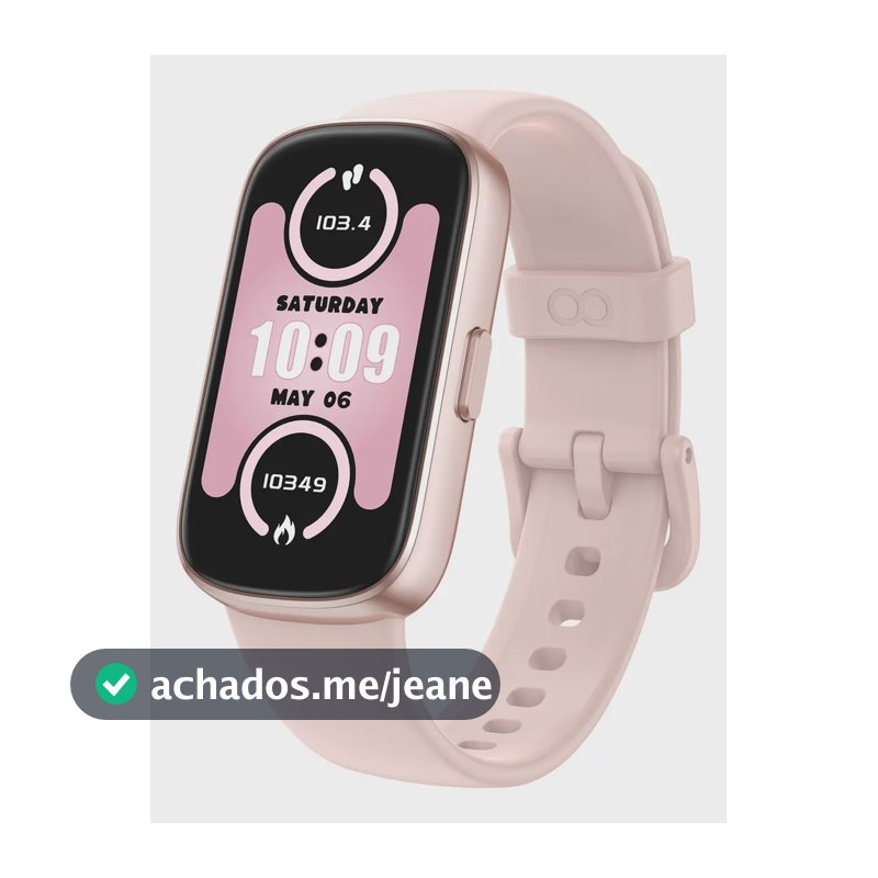 Relógio Inteligente Bettdow FB048 Smartband Rosa Prova D'Água
