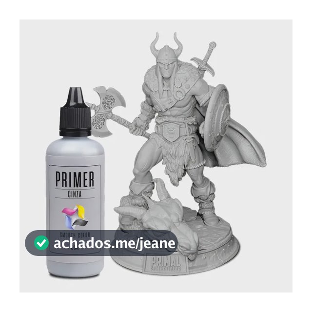 Primer Cinza - Para Fixar Tinta Artística-60ml- Smooth Color