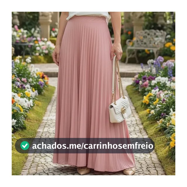 Saia Plissa Tendencia Moda Verão E Outono 2026