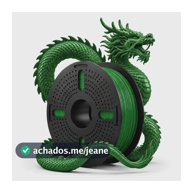 Filamento Impressora 3d Print Pulse Pla 1.75mm Cor: Verde Escuro