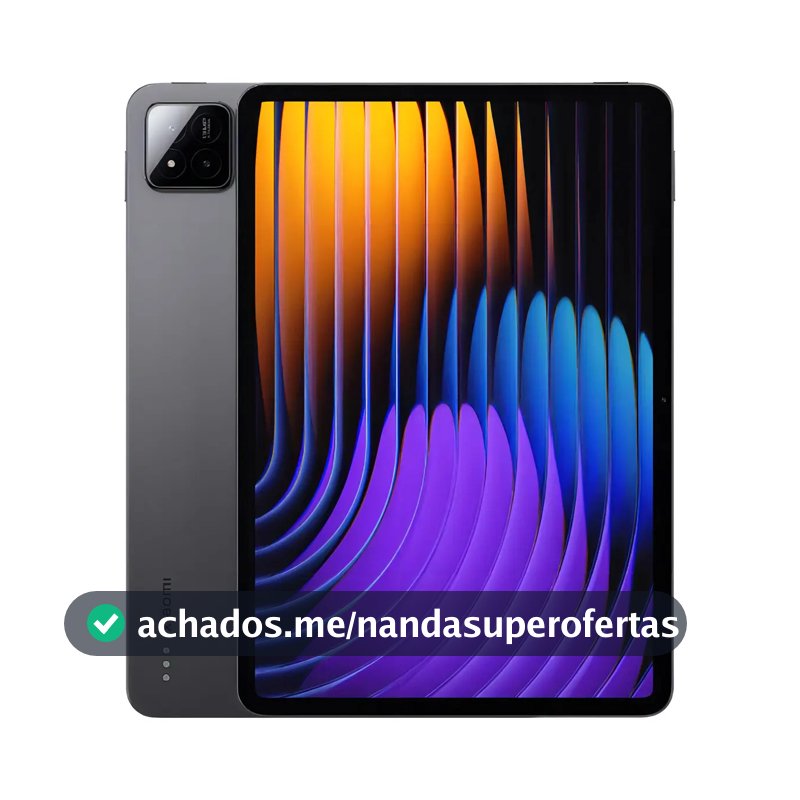 Tablet Xiaomi Pad 7 - Tela De 3,2 Mil E 11,2 Polegadas, Snap Cor Cinza-escuro