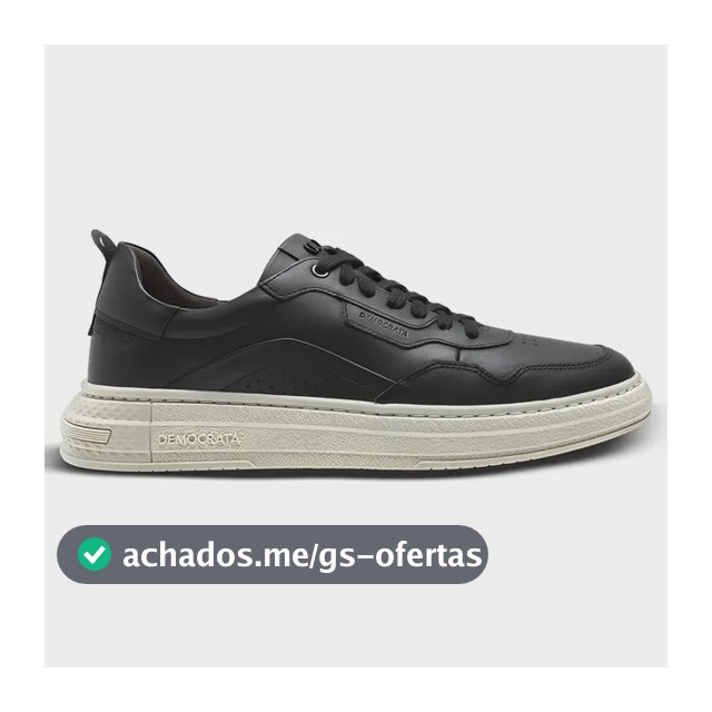 Tenis Masculino Democrata Jake Sapatenis Com Cadarço Casual