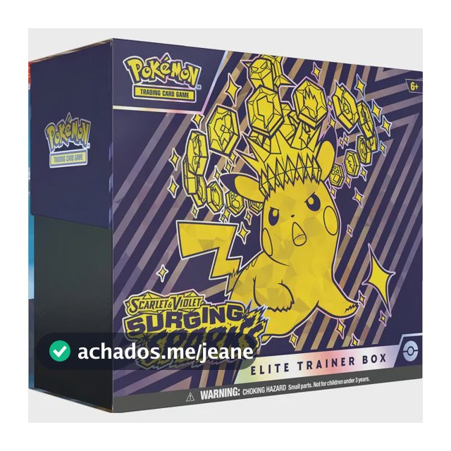 Elite Trainer Box Surging Sparks - Pokémon TCG (INGLÊS)